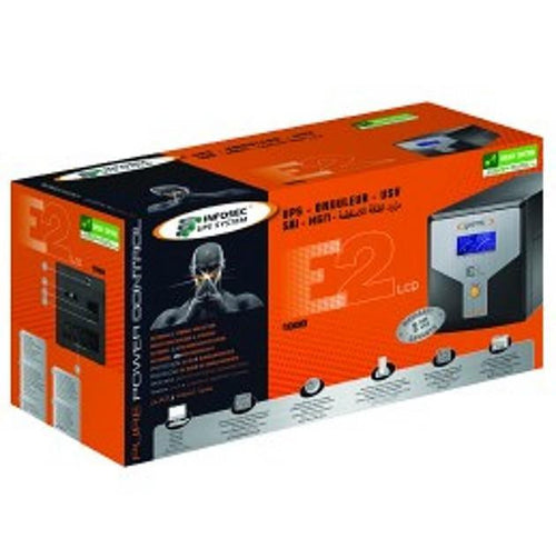 Gruppo di Continuità UPS E2 800VA Line Interactive Onda Sinusoidale