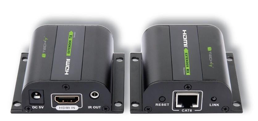 Extender HDMI Full HD 3D IR su cavo Cat.5E/6/6A/7 60m Autoregolato