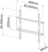 Supporto a Muro Fisso Slim per TV LED LCD 23-55'' Nero
