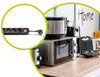 Presa Multipla a 6 Posti Schuko con Cavo 1,5m Nero