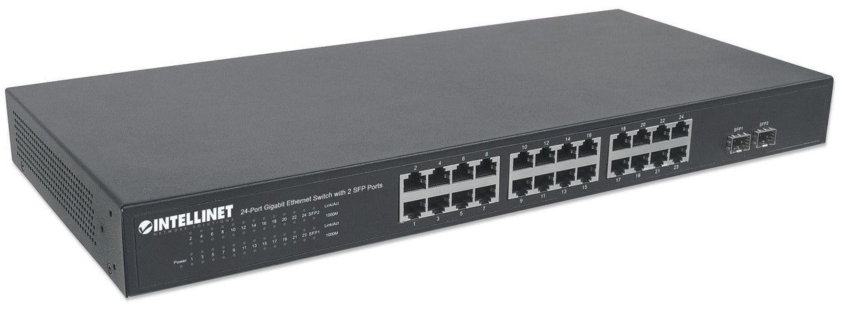 Switch Gigabit Ethernet 24 Porte + 2 Porte SFP