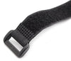 Fascette Fermacavo Nero in Velcro Set da 10 pz