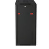 Armadio Rack 19'' a muro 20 unità sezione unica prof. 600mm Nero