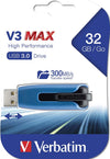 Memoria USB 3.0 Verbatim Retrattile 32GB Blu