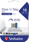 NANO Memoria USB 3.2 16GB Blu
