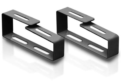 Anello Stretto Passacavi per Armadi Rack Nero