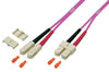 Cavo Fibra Ottica Multimodale OM4 SC/SC 50/125 1 m