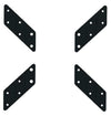 Adattatore per Supporto VESA da 200x200 a 400x400 Nero
