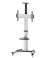 Supporto a Pavimento con una Mensola Trolley TV LCD/LED/Plasma 37-70''