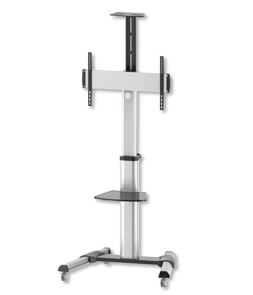 Supporto a Pavimento con una Mensola Trolley TV LCD/LED/Plasma 37-70''
