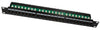 Pannello Patch 24 Posti 1HE Cat.6 Classe E UTP Nero