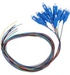 Set 12 Pigtail Fibra Ottica Monomodale OS2 SC 9/125 2 m