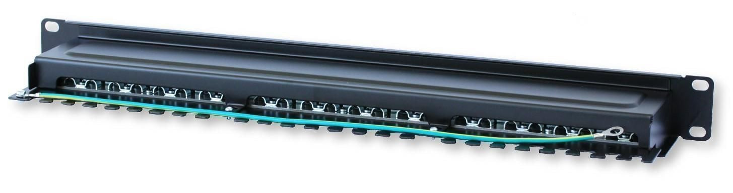 Pannello Patch STP 24 Posti RJ45 cat. 6A Techly