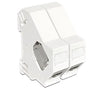 Adattatore su barra DIN per modulo RJ45 Keystone