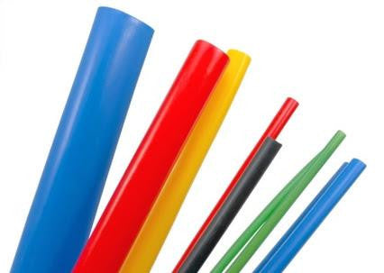 Kit 50 Tubi Colorati Guaina Termorestringente per Isolamento Cavi