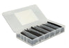Kit 100 Tubi Guaina Termorestringente Nero per Isolamento Cavi