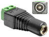 Adattatore Alimentazione Plug DC 2.5 x 5.5 mm Femmina Terminal Block 2 pin