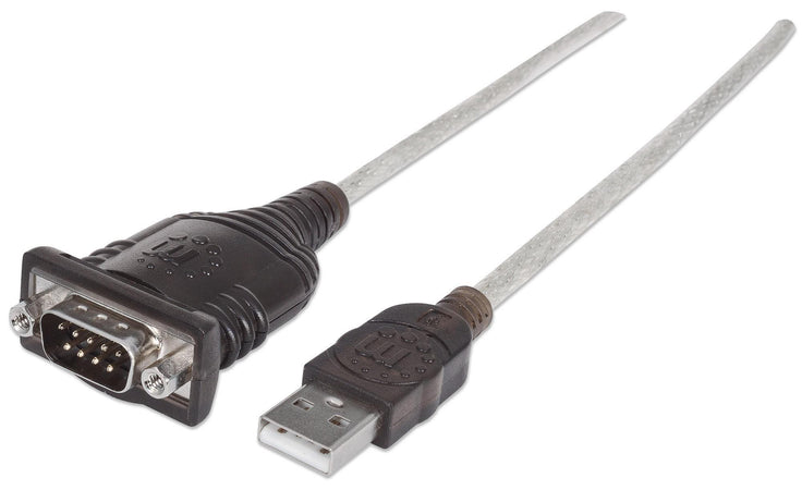 Convertitore Adattatore Manhattan da USB a Seriale 1,8m