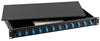 Cassetto Ottico 19'' con 12 bussole SC Simplex Monomodale Nero