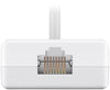 Hub USB-C SuperSpeed 2 USB 3.0 e RJ-45 Gigabit