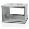 Armadio Rack 19'' a Muro 9U prof. 450 Grigio Assemblato