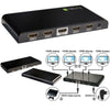 Splitter HDMI 4K 60Hz HDR 3D 4 vie