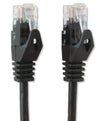 Cavo di rete Patch in CCA Cat.5E Nero UTP 0,25m