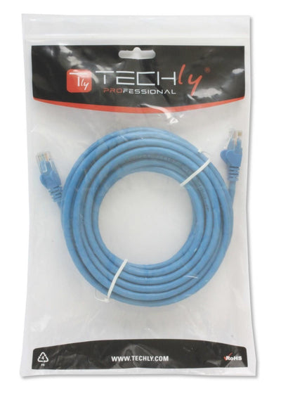 Cavo di rete Patch in CCA Cat.6 Blu UTP 5m