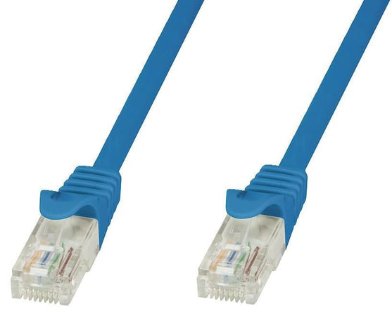 Cavo di rete Patch in CCA Cat.6 Blu UTP 20m