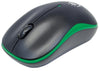 Mouse Ottico Wireless con Micro Ricevitore USB 1000dpi Nero/Verde