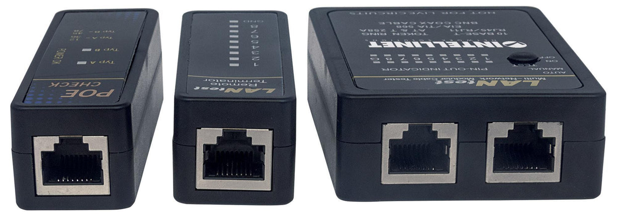 Tester Professionale POE RJ45 e BNC