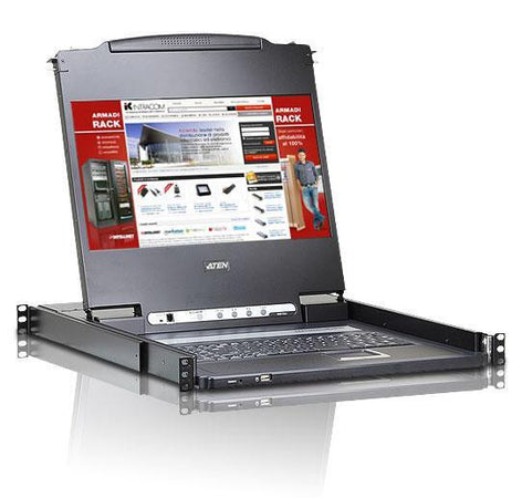 Console KVM Switch DVI USB LCD 17.3'' Full HD da rack 19'', CL6700MW