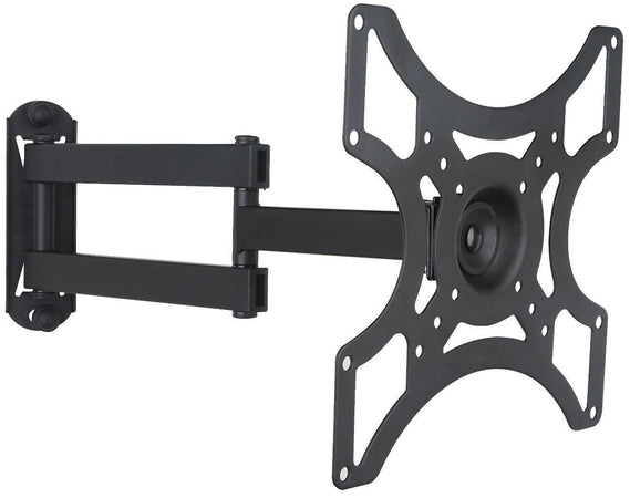 Supporto a Muro per TV LED LCD 19-37'' Full-Motion Nero