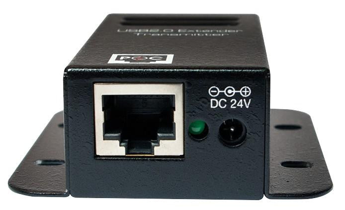 Extender 1 Porta USB su Cavo Cat.5/5e/6 fino a 50m, PoE