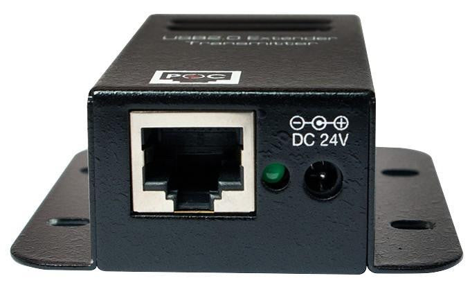 Extender USB su Cavo Cat.5/5e/6 fino a 50m con Hub 4 Porte