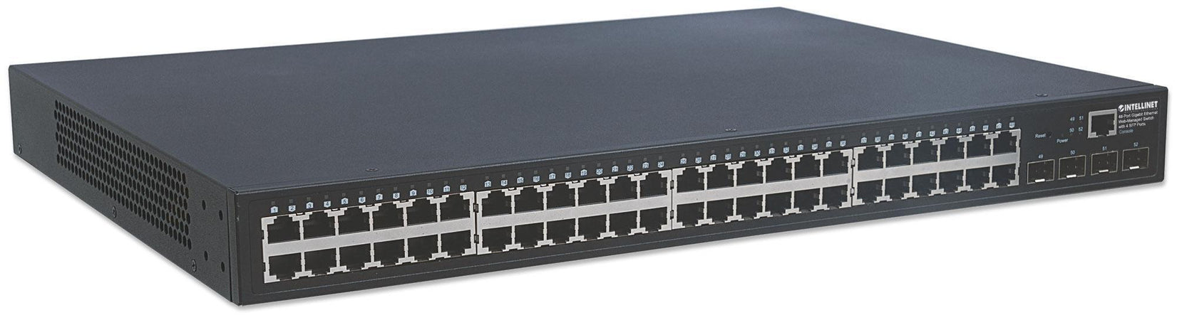 Switch Ethernet 48 Porte Gigabit Web-Managed con 4 porte SFP