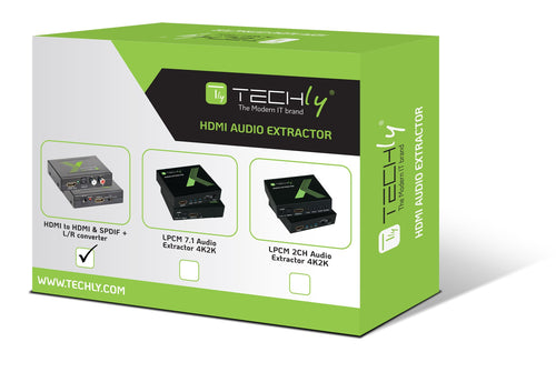 Estrattore Audio HDMI SPDIF+RCA R/L 4K