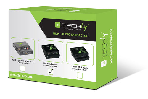 Estrattore Audio LPCM 7.1 da HDMI 4K UHD 3D