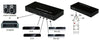 Switch Audio Toslink 4 Porte con Telecomando IR