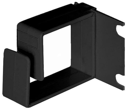 Anello Passacavi Laterale per Armadi Rack Nero
