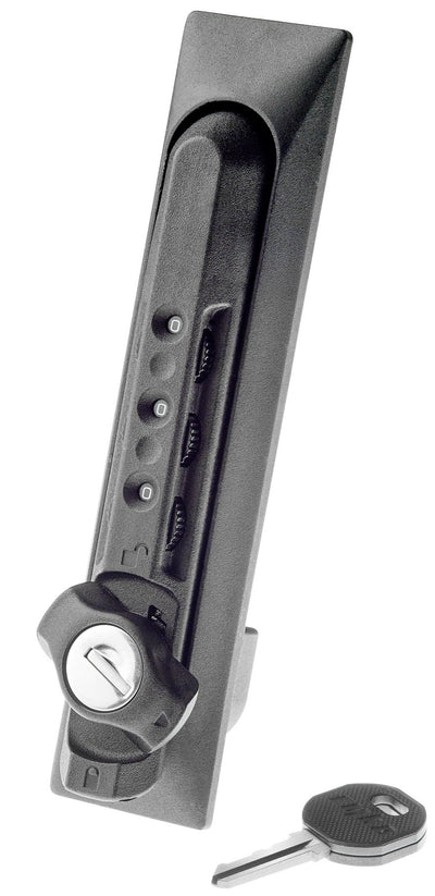 Maniglia a Combinazione per Porta Armadi Rack Nero