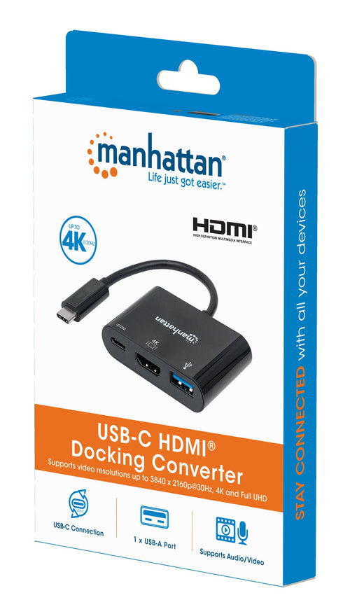 Convertitore USB-C&trade a HDMI, USB-A, USB PD