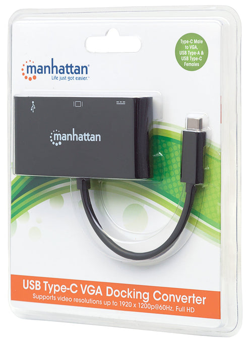 Adattatore Convertitore USB-C&trade a VGA, USB-A, USB PD