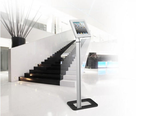 Supporto da Pavimento con Chiave di Sicurezza iPad/Tablet 9.7''-10.1''