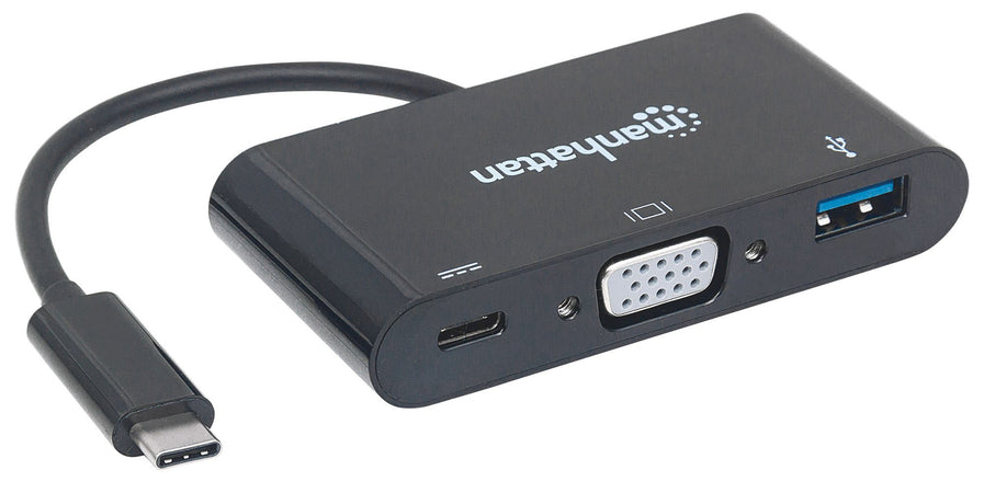 Adattatore Convertitore USB-C&trade a VGA, USB-A, USB PD