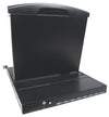 Console KVM Switch 8 Porte USB/PS2 con LCD 17'' da Rack 19'' Dual Rail