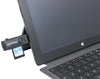 Mini Lettore/Scrittore di Card USB 3.0, 24 in 1 Nero