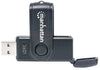 Mini Lettore/Scrittore di Card USB 3.0, 24 in 1 Nero
