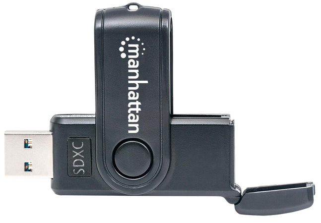 Mini Lettore/Scrittore di Card USB 3.0, 24 in 1 Nero