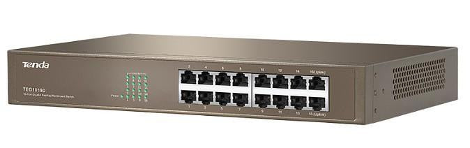Switch 16 Porte 10/100/1000 Gigabit TEG1016D